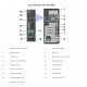 DELL Optiplex 3040 (Minitour) - Core i5 - SSD 240Go + Disque dur 500Go - 8Go