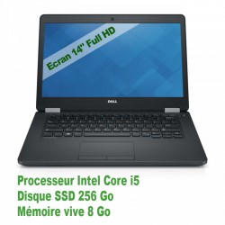 DELL Latitude E5470 - SSD 512Go - Core i5