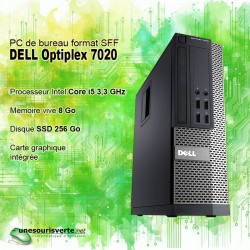 DELL Optiplex 7020 SFF - Intel Core i5 - disque SSD 256  Go - 8 Go