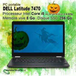 DELL Latitude E7470 - 14" - Core i5 - 8Go - SSD 256Go