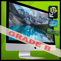iMac 21" (Fin-2013) - Core-i5 2,7Ghz - 16Go - 1To - macOS 10.15 Catalina  (livré sans clavier ni souris)