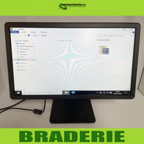 Ecran 20" DELL E2014H - AFFICHAGE DE QUALITÉ MOYENNE