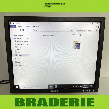 Ecran 17" DELL (1) - LIVRÉ SANS PIED - Taches sur la dalle