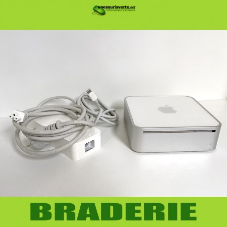 Apple Mac mini Core 2 Duo 2Ghz (2009) - Mémoire 8Go - Disque dur 160 Go